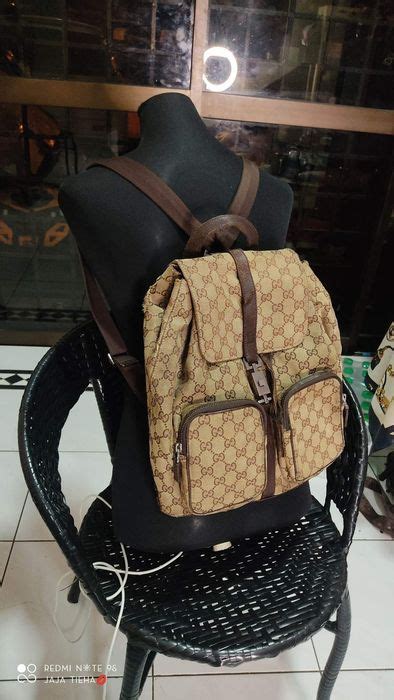 gucci retro collection|authentic vintage gucci backpack.